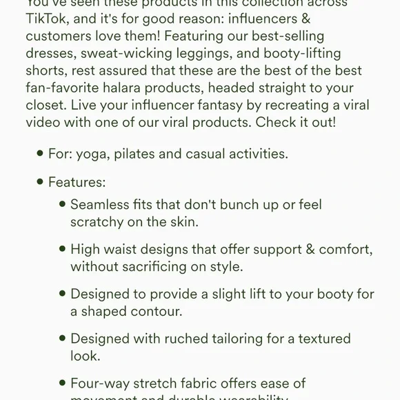 NWT Halara Ultrasculpt Butt Lifting Booty Cinch Seamless Black Leggings size XL - Picture 7 of 7